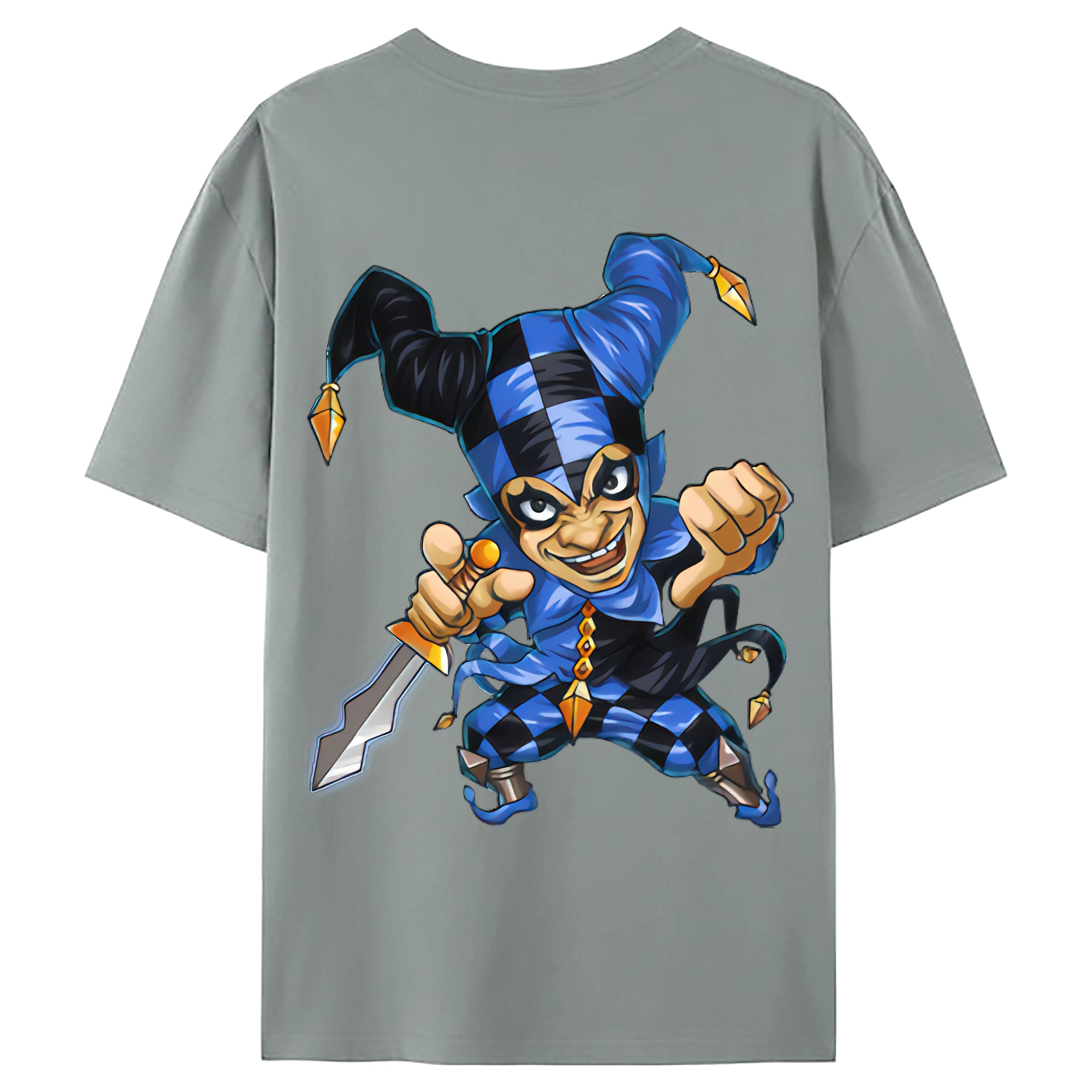 （画像用） リーグ・オブ・レジェンド League of Legends LOL 綿100％ メンズ半袖Tシャツ（バックプリント） 通気性